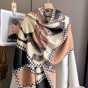 AWST Int'l Horse Blanket Acrylic Cashmere Scarf